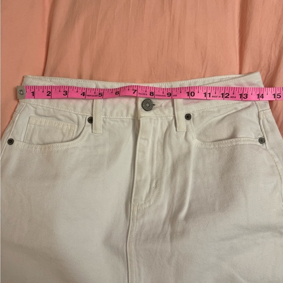 HIDDEN Peyton WHITE FRONT SLIT MIDI SKIRT - Women’s Large - Picture 12 of 14